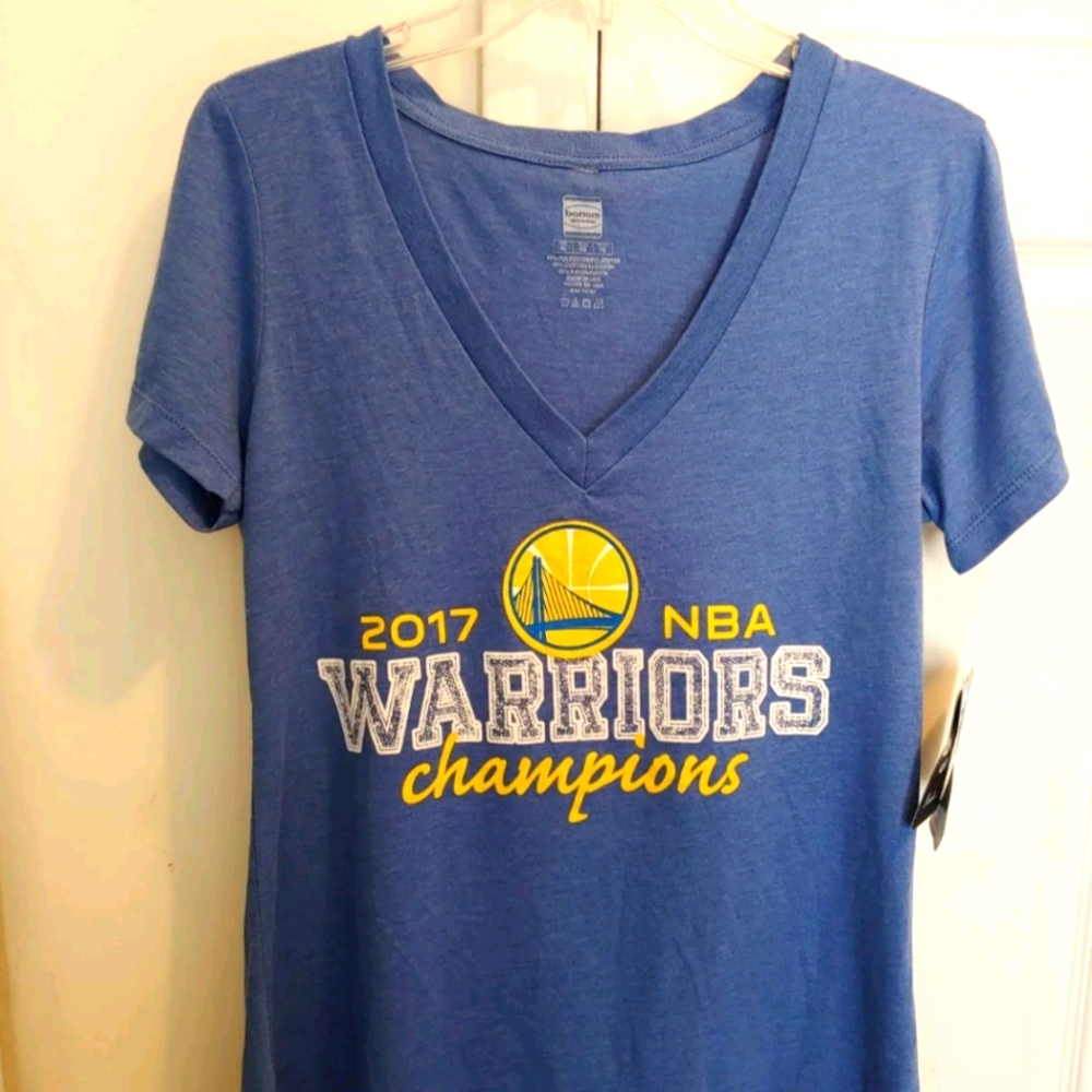 Golden State Warriors Women's V-Neck T-shirt